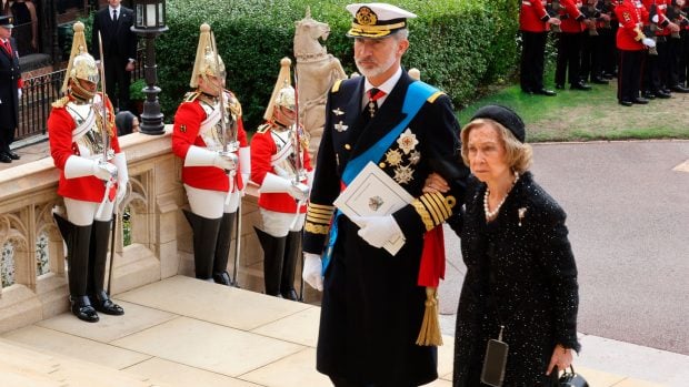 El Rey Felipe VI y la Reina Sof&iacute;a