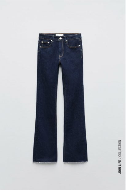 Nuevos jeans con tallas de la 32 a la 50 / Zara