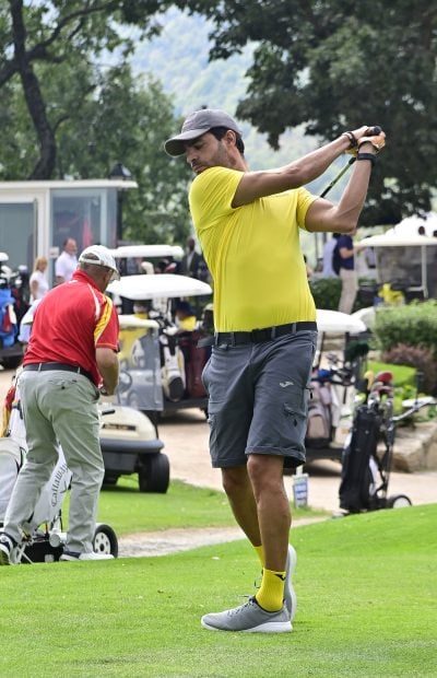 Miguel Torres en un torneo ben&eacute;fico de golf / Gtres