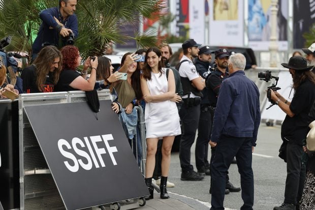 Ana de Armas en San Sebasti&aacute;n 