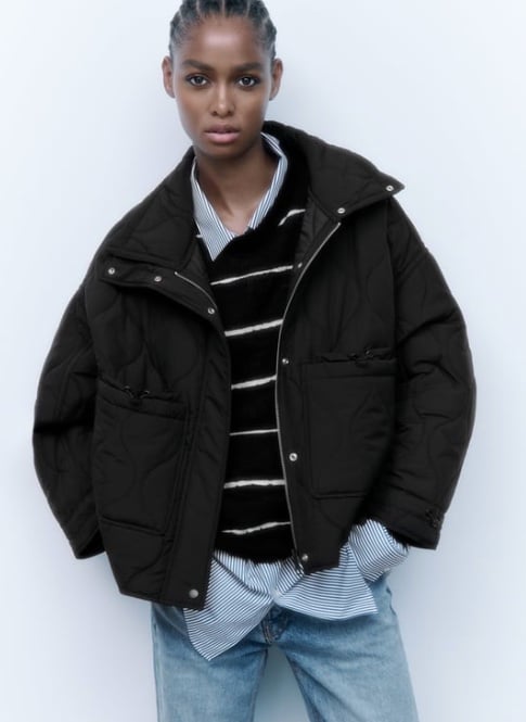 Chaqueta acolchada Zara