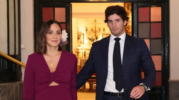 Tamara Falc&oacute; e &Iacute;&ntilde;igo Onieva en Madrid / Gtres