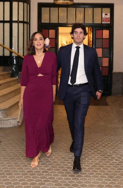 Tamara Falc&oacute; e &Iacute;&ntilde;igo Onieva en Madrid / Gtres