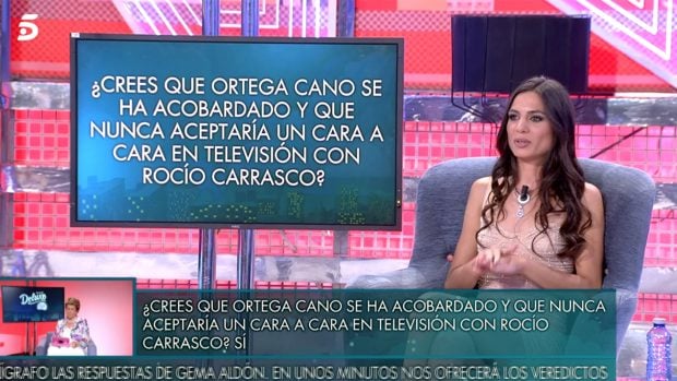 Gema Ald&oacute;n en 'Deluxe' / Telecinco