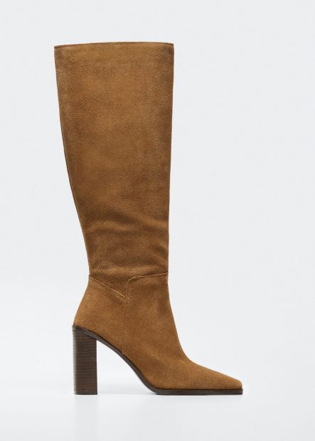 Botas de ante de Mango