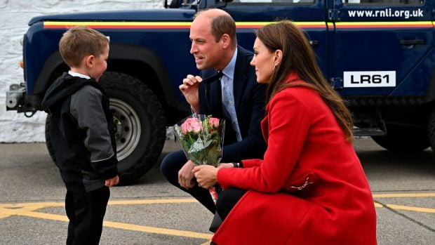 Guillermo y Catalina de Cambridge, durante una visita / Gtres