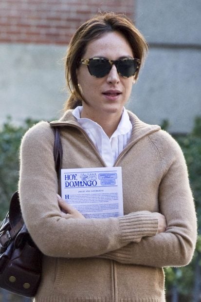 Tamara Falcó saliendo de la iglesia / Gtres