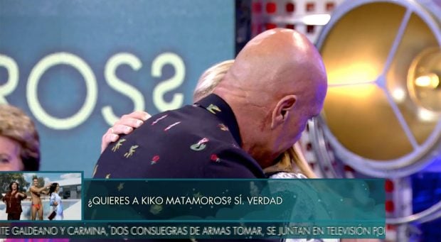 Belén Esteban y Kiko Matamoros en 'Deluxe' / Telecinco