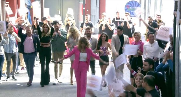 Emma Garc&iacute;a en 'Fiesta' / Telecinco
