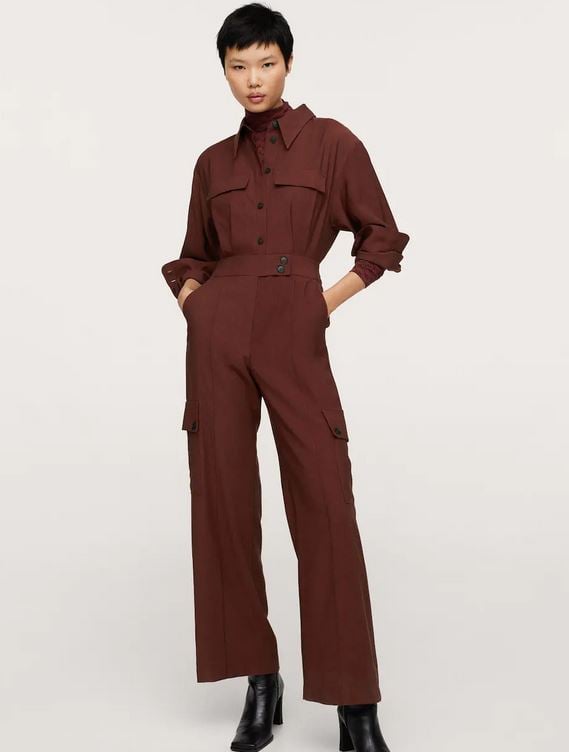 El mono largo de Mango Outlet con un súper descuento para este otoño