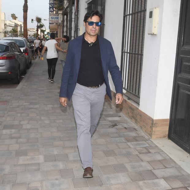Fran Rivera en el tanatorio de Jes&uacute;s Quintero / Gtres