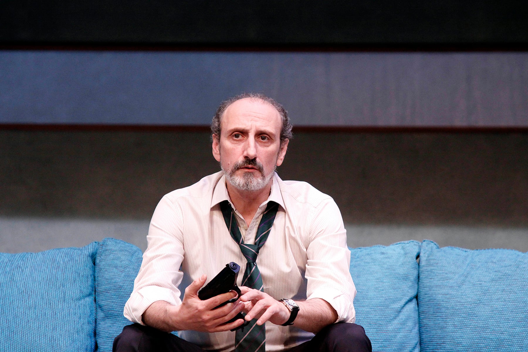 Jos&eacute; Luis Gil en una obra de teatro / Gtres
