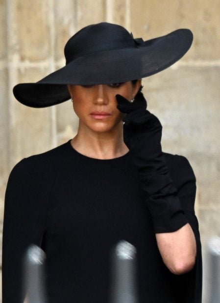 Meghan Markle el día del funeral de Estado de la Reina Isabel II / Gtres