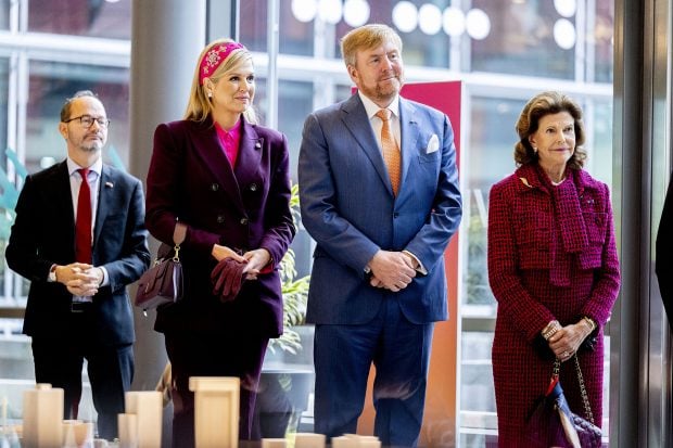 M&aacute;xima y Guillermo de Holanda con la Reina Silvia en Suecia / Gtres