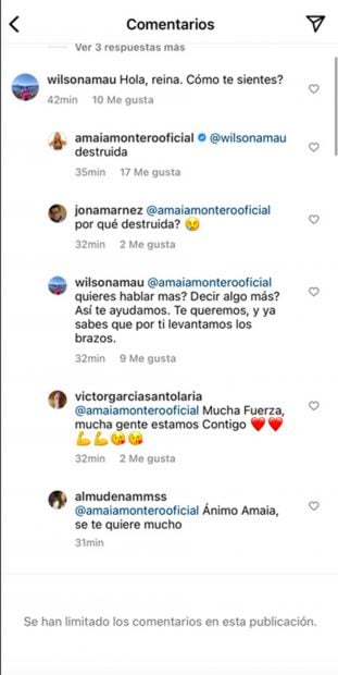 Instagram Amaia Montero / @amaiamonterooficial
