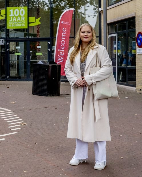 Amalia de Holanda en la Universidad de Amsterdam/ Gtres