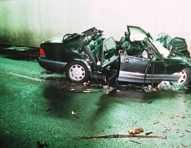 Coche del accidente de Diana de Gales / Gtres