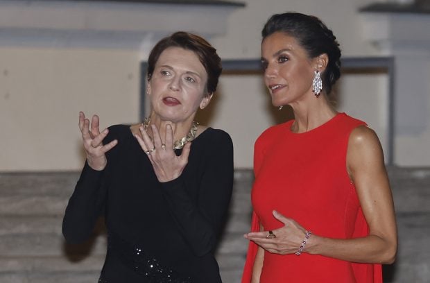 La Reina Letizia con Elke Büdenbender en Berlín / Gtres