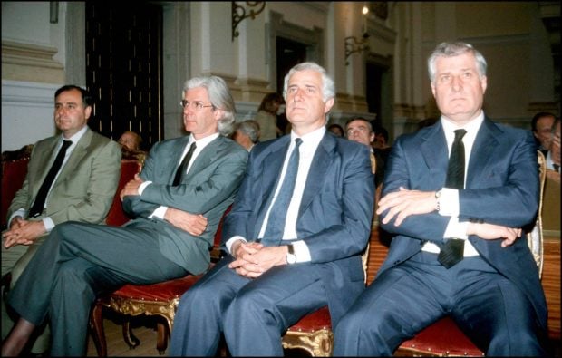 Alfonso Martínez de Irujo con sus hermanos Carlos, Fernando y Jacobo / Gtres