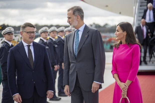 Los Reyes de España en Frankfurt / Gtres