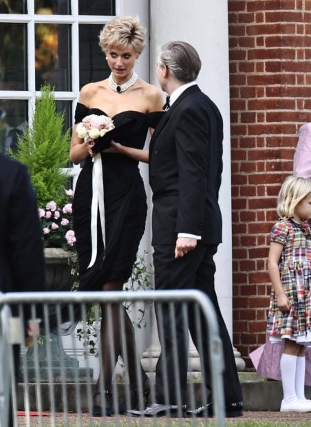Elizabeth Debicki grabando una escena / Gtres