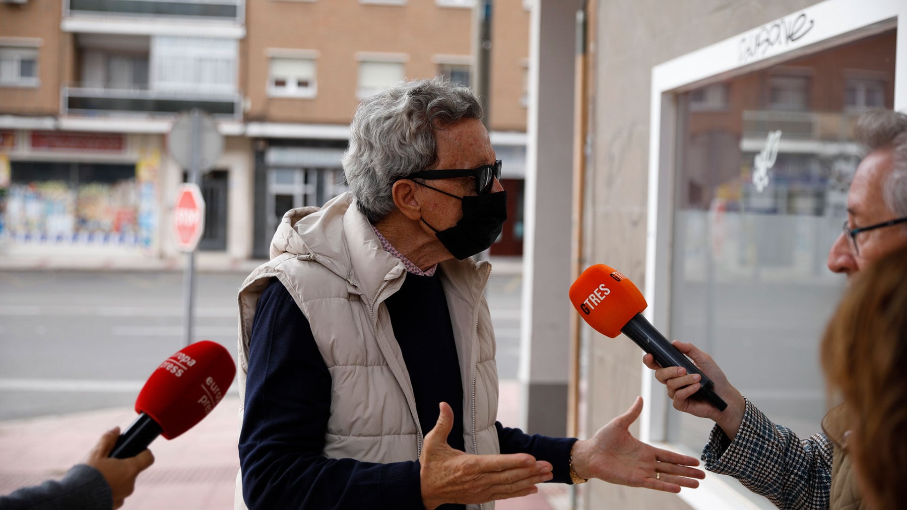 Ortega Cano, muy enfadado / Gtres