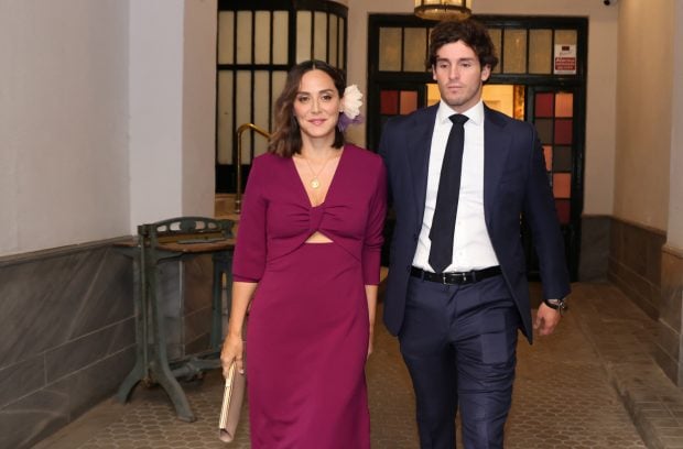 Tamara Falcó e Iñigo Onieva saliendo de casa / Gtres