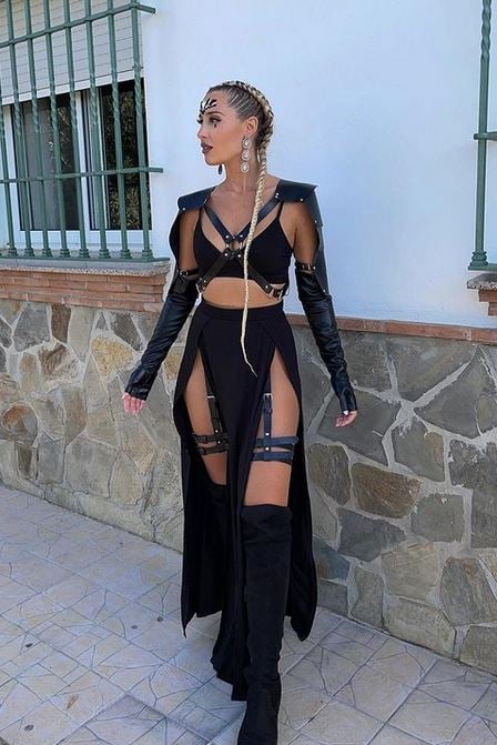 El look perfecto para una fiesta de disfraces ¡La influencer Inma Bass nos da una idea low cost!