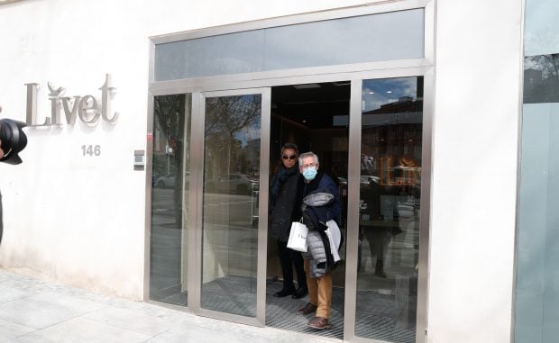 Ortega Cano saliendo de la cl&iacute;nica L&iacute;vet / Gtres