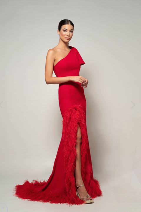 Rocío Osorno tiene el vestido perfecto para una boda en otoño