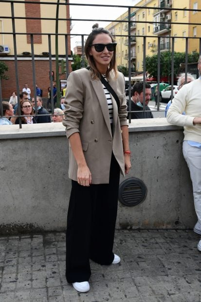 Irene Rosales saliendo del hospital / Gtres