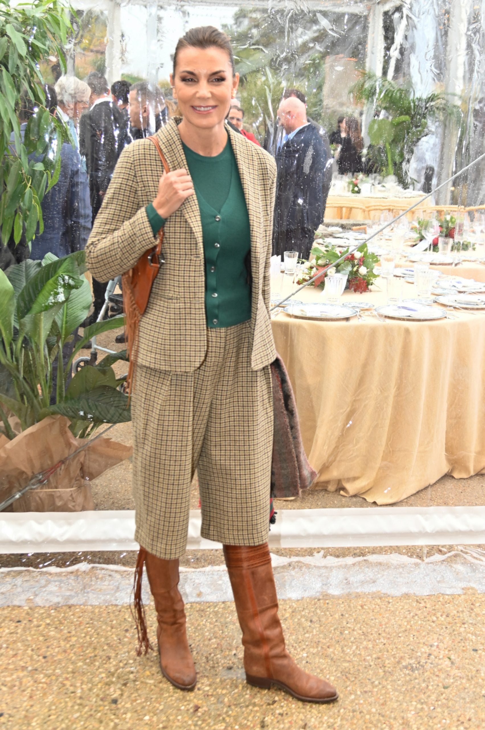 Mar Flores, en la fiesta de Vargas Llosa / Gtres