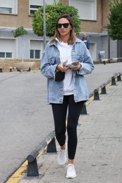 Irene Rosales saliendo del hospital / Gtres