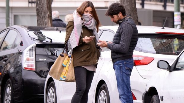 Eva Gonz&aacute;lez y Cayetano Rivera por Madrid / Gtres