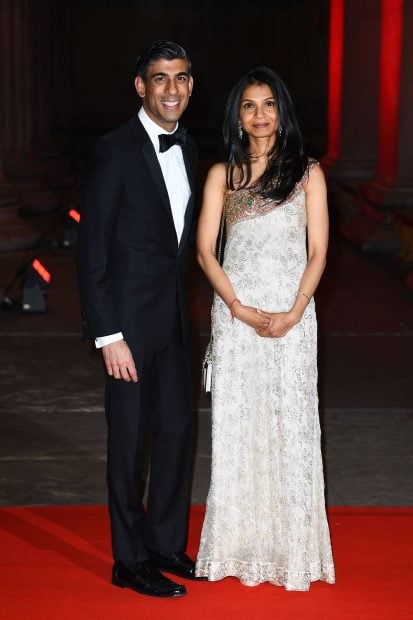 Akshata Murty con Rishi Sunak en un evento / Gtres
