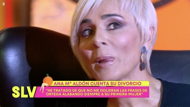 Ana María Aldón en 'Sálvame' / Telecinco