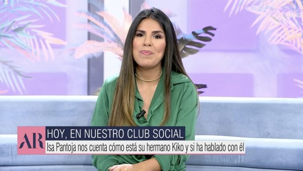 Isa Pantoja en 'El Programa de Ana Rosa' / Telecinco