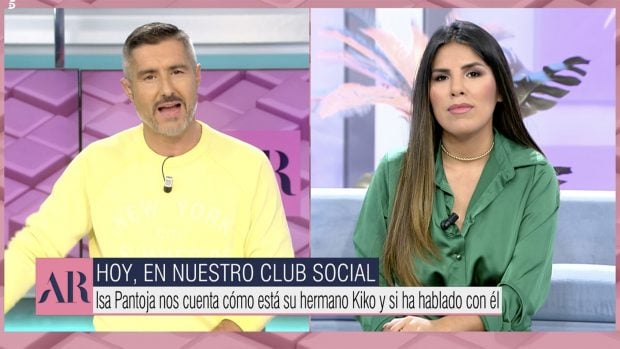 Isa Pantoja en 'El Programa de Ana Rosa' / Telecinco