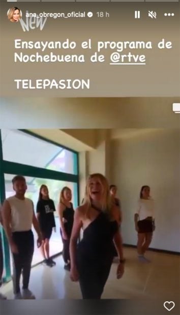 Storie de Ana Obreg&oacute;n / Instagram @ana_obregon_oficial