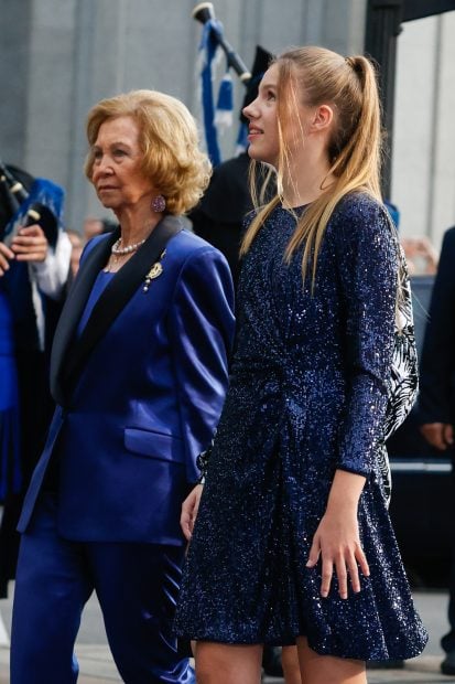 La Reina Sof&iacute;a y la Infanta Sof&iacute;a en los Premios Princesa de Asturias / Gtres