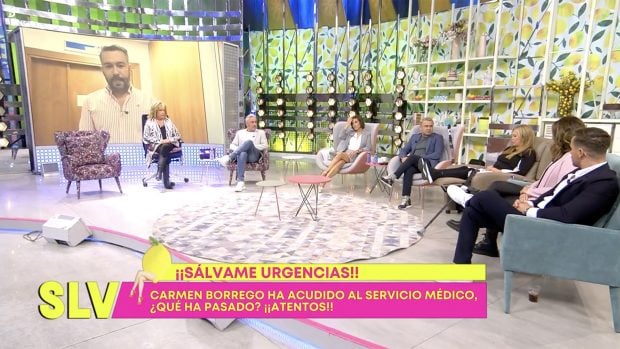 Colaboradores en el plató de 'Sálvame' / Telecinco