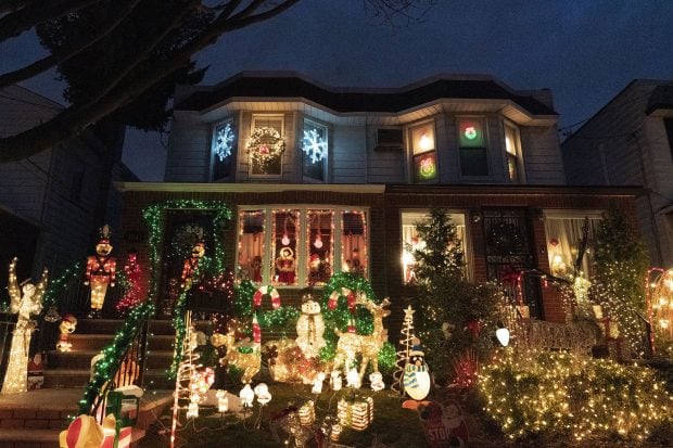 Casa en Brooklyn Heights decorada de Navidad / Gtres