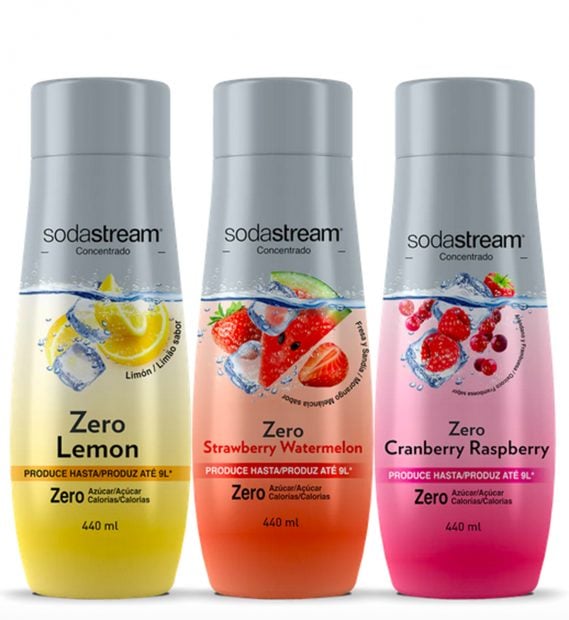 Pack Frutas Zero / Soda Stream