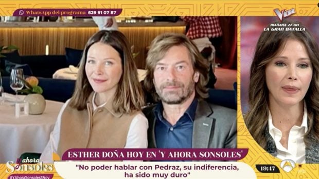 Esther Do&ntilde;a en 'Y ahora Sonsoles' / Antena 3
