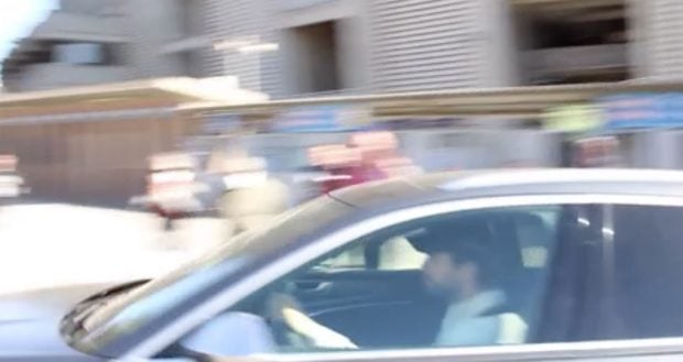 Piqu&eacute; saliendo del entrenamiento / Gtres