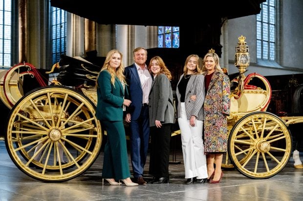 La Familia Real de Holanda posando en &Aacute;msterdam / Gtres