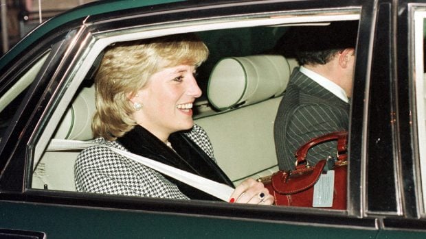 Lady Di sonriendo en una visita a Nueva York / Gtres