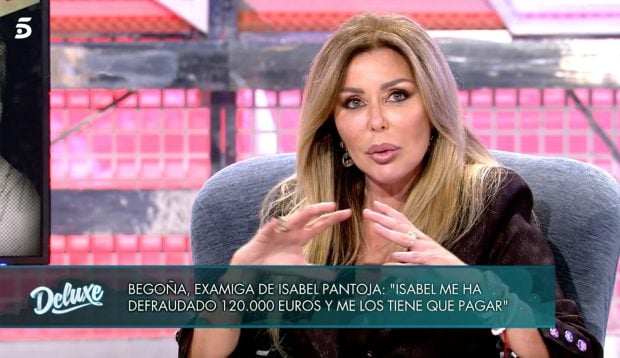 Bego&ntilde;a Gutierrez en 'Deluxe' / Telecinco