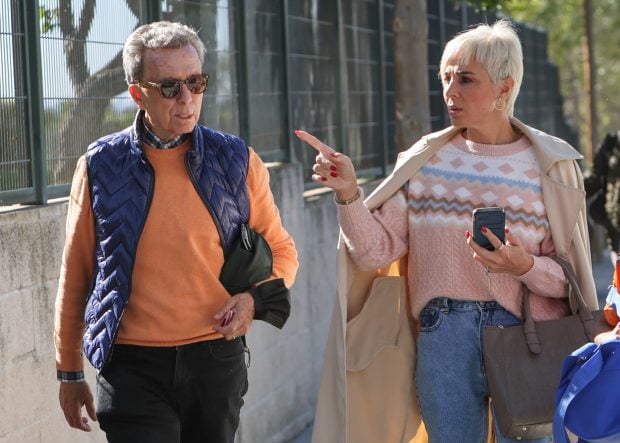 Ana Mar&iacute;a Ald&oacute;n y Ortega Cano en un partido de su hijo / Gtres