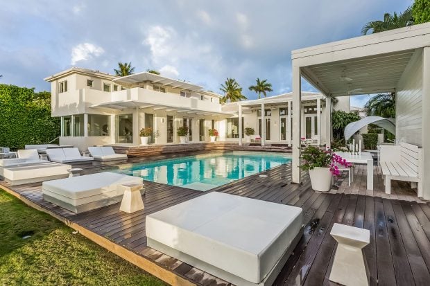 Vista de la casa de Shakira en Miami / Gtres
